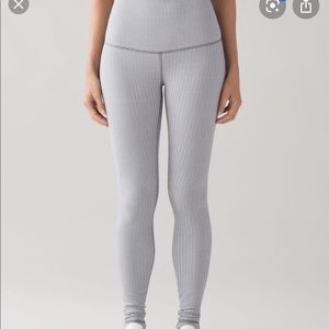 Herringbone high waisted lululemon leggings